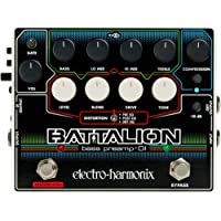 Electro Harmonix Battalion Bass Preamp &amp- DI Bass Guitar Effects Pedal